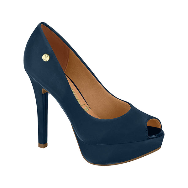 ⚜️Peep Toe Navy Plataforma Vizzano✅